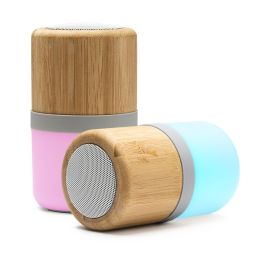 Брандирани bluetooth колонки с LED и фирмено лого