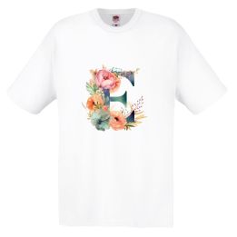 Art тениска с монограм E