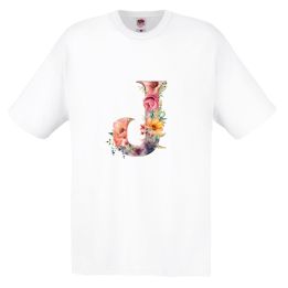 Art тениска с монограм J