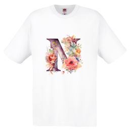 Art тениска с монограм N