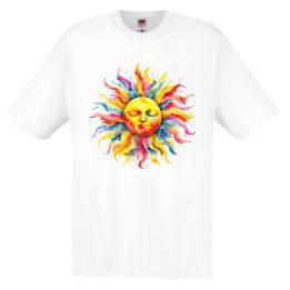 Yoga t-shirt sun Слънце
