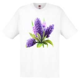Тениска лилави зюмбюли
