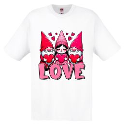 Тениска гноми любов, love