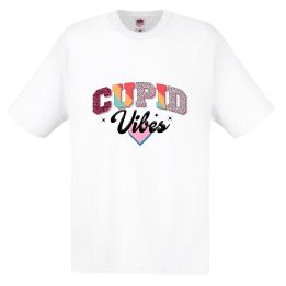 Тениска с щампа Cupid Vibes