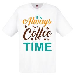 Тениска It's always coffee time