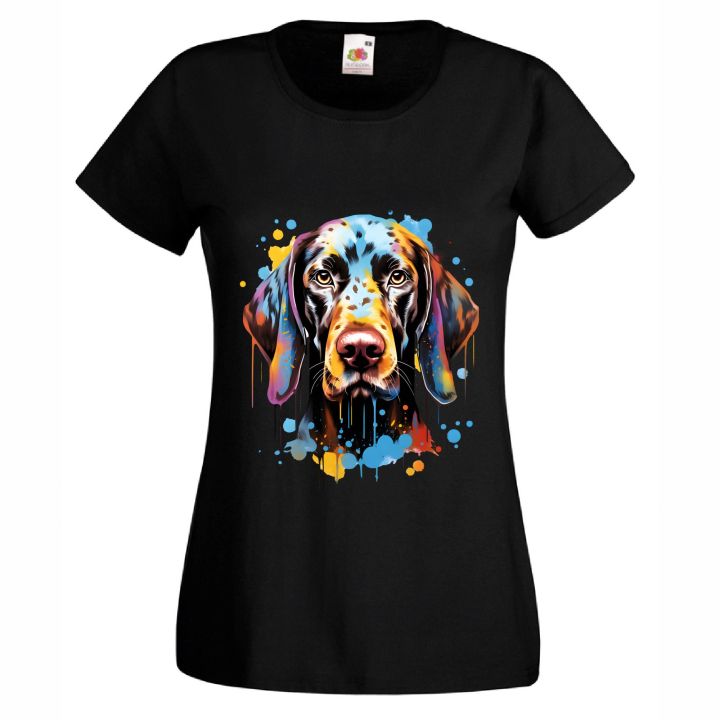 Тениска с куче German Shorthaired Pointer