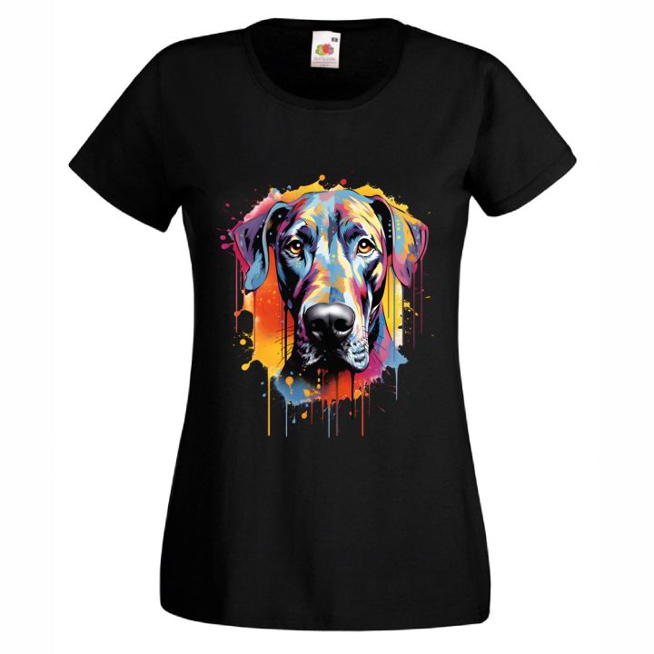 Тениска с куче Great Dane