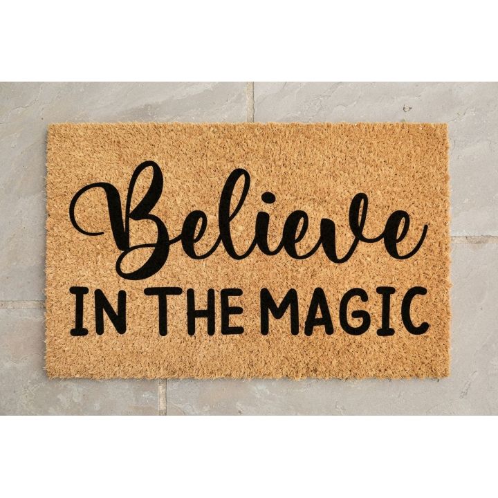 Коледна изтривалка Believe in the magic