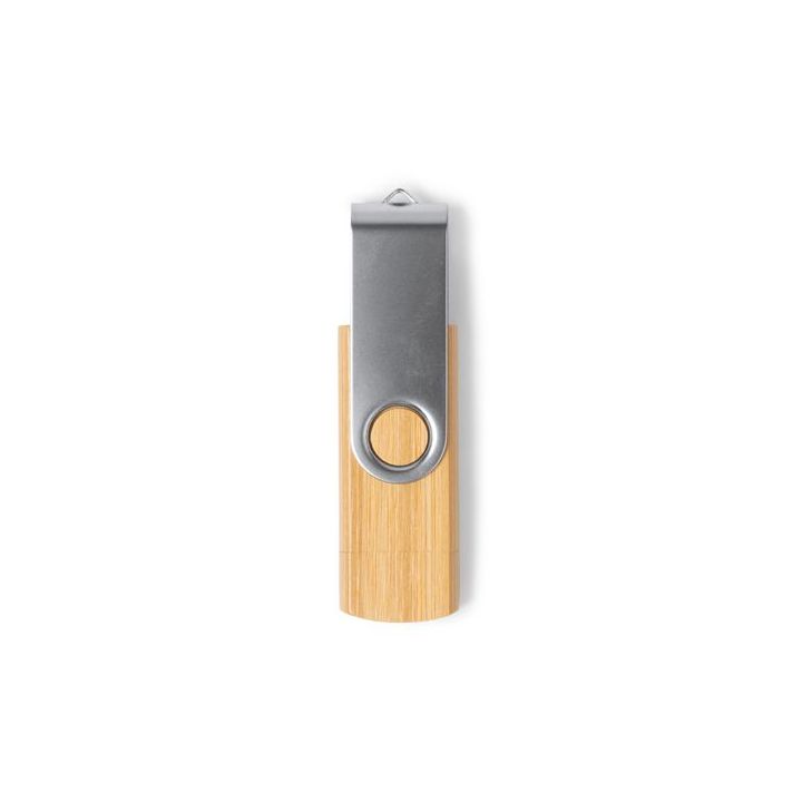 Брандирани бамбукови флашки 32 GB